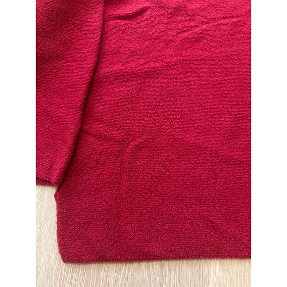 J Jill Pullover Sweater Women's XL Red Mock Neck Long Sleeve Knit Oversized - Picture 8 of 8